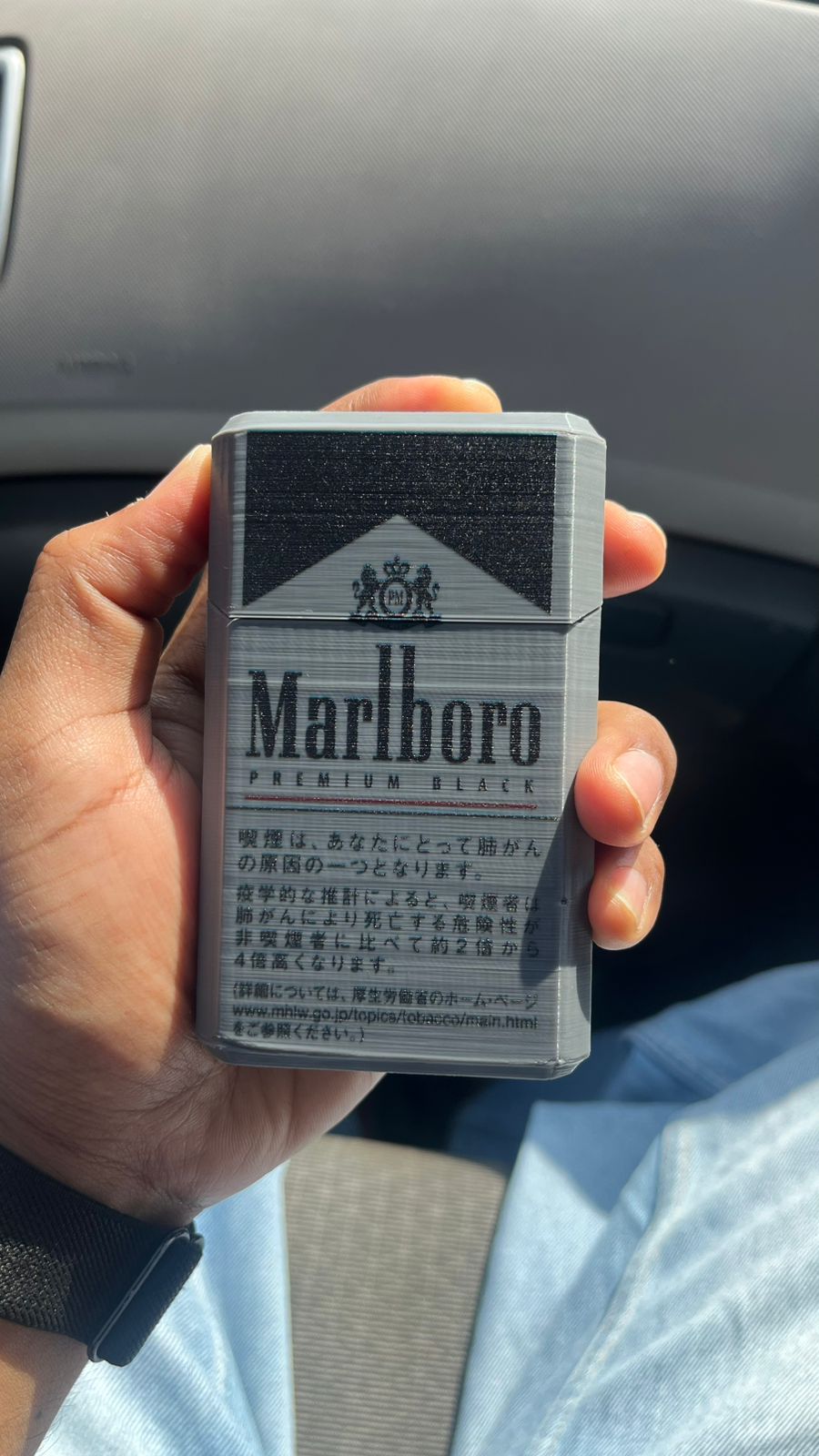 Marlboro 3D Printed Cigarette Box