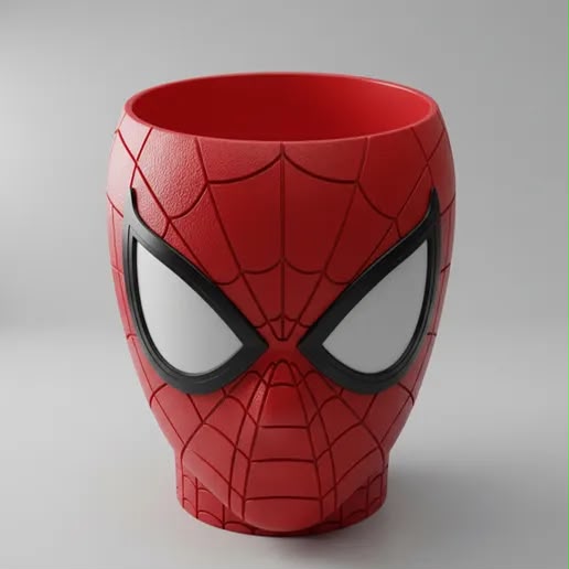Spiderman Popcorn Tub