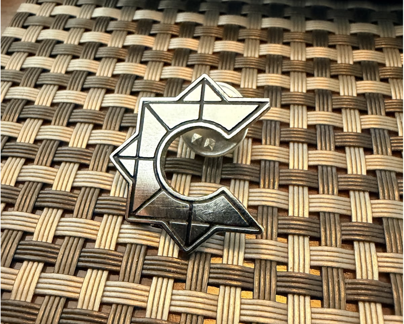 Metallic Enamel Pins